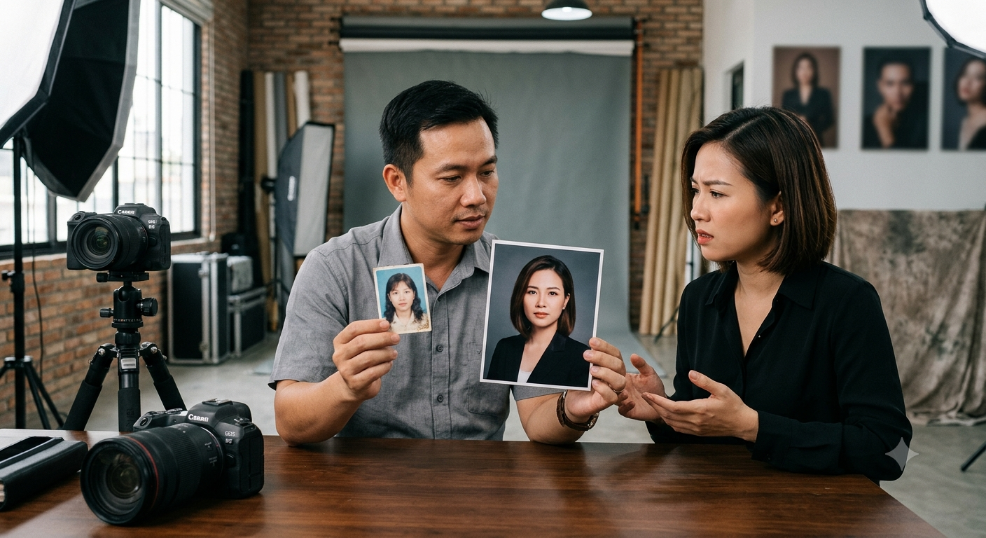 Tại sao việc dùng lại ảnh thẻ cũ có thể gây rắc rối?